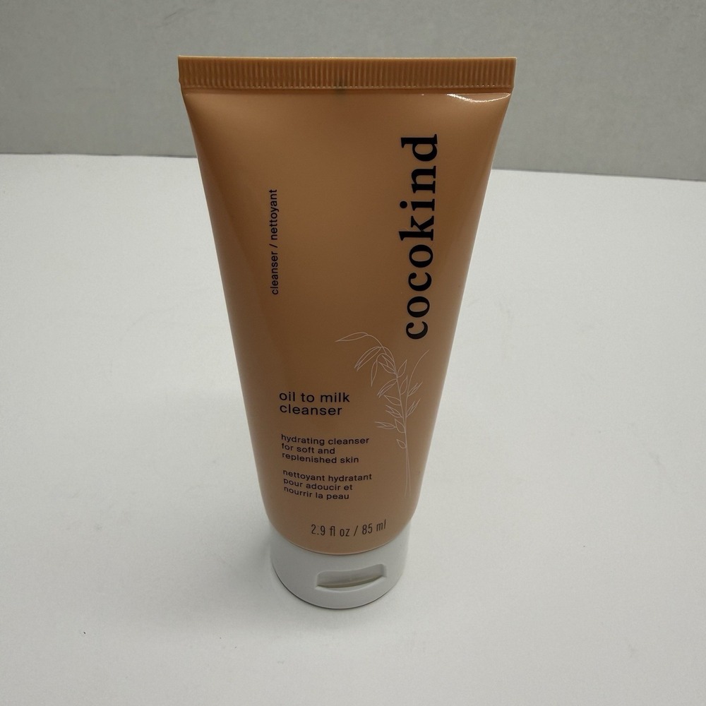 Cocokind Oil to Milk Cleansing Balm 2.9 oz 85ml Hydrating Face Wash NEW